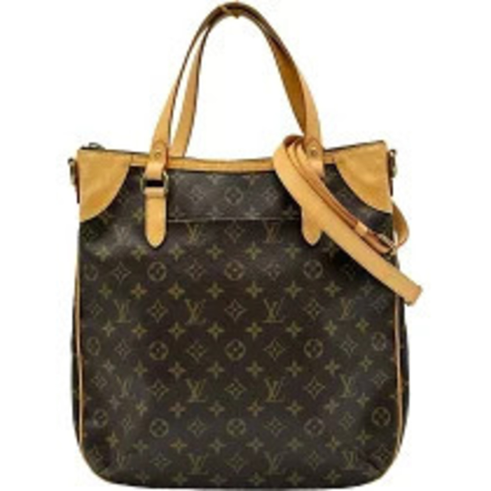 Louis Vuitton Odeon Brown Monogram Canvas Shoulder Bag